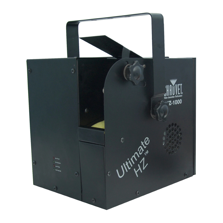 Chauvet HZ-1000 Ultimate HZ User manual