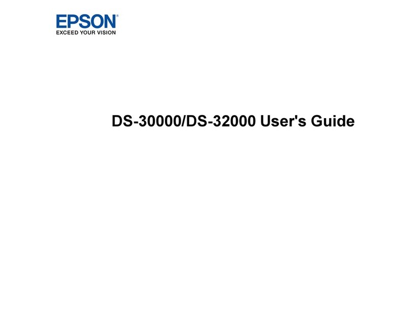 Epson DS-30000 User manual Epson DS-30000 User manual