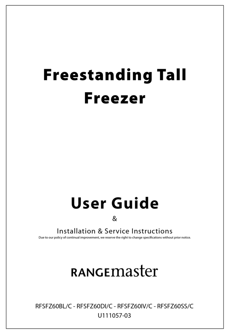 Range Master RFSFZ60BL/C User guide & installation & service instructions