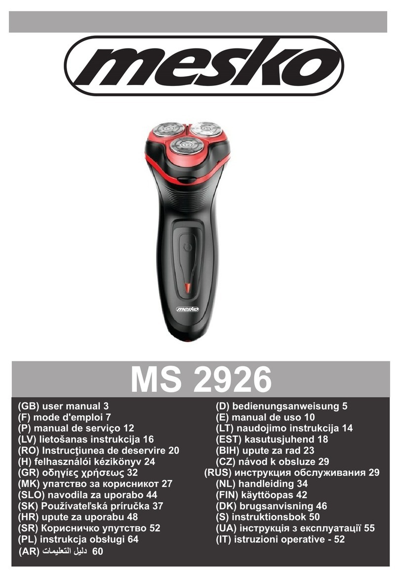 Mesko MS 2926 user manual