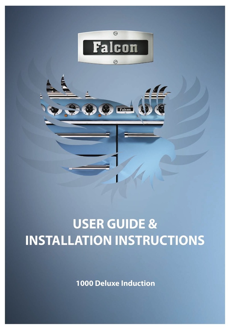 Falcon 1000 Deluxe Induction Instruction Manual