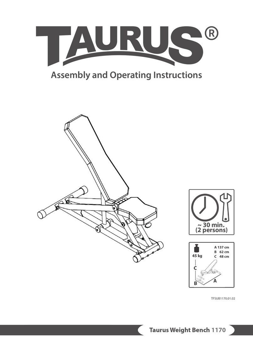Taurus 1170 User manual