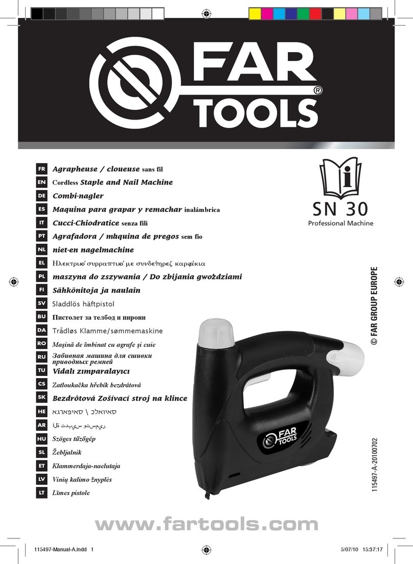 Far Tools SN 30 User manual Far Tools SN 30 User manual