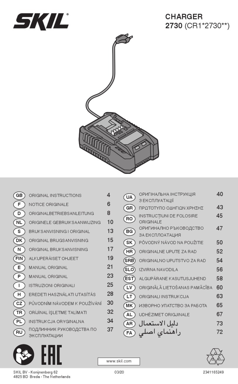 Skil 2730 User manual