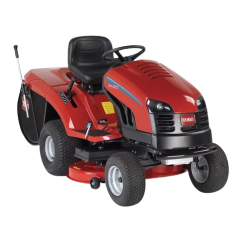 Toro DH220 Operator's manual