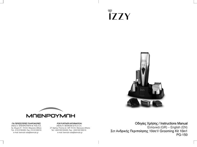 izzy PG-150 User manual