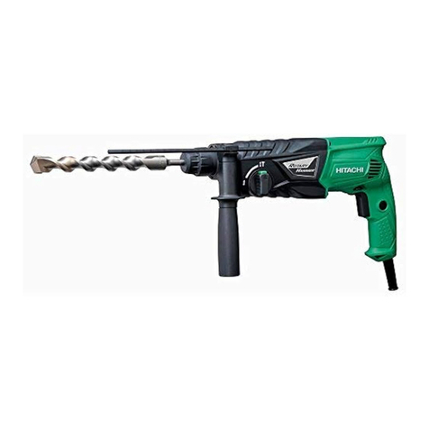 Hitachi Koki DH26PB User manual