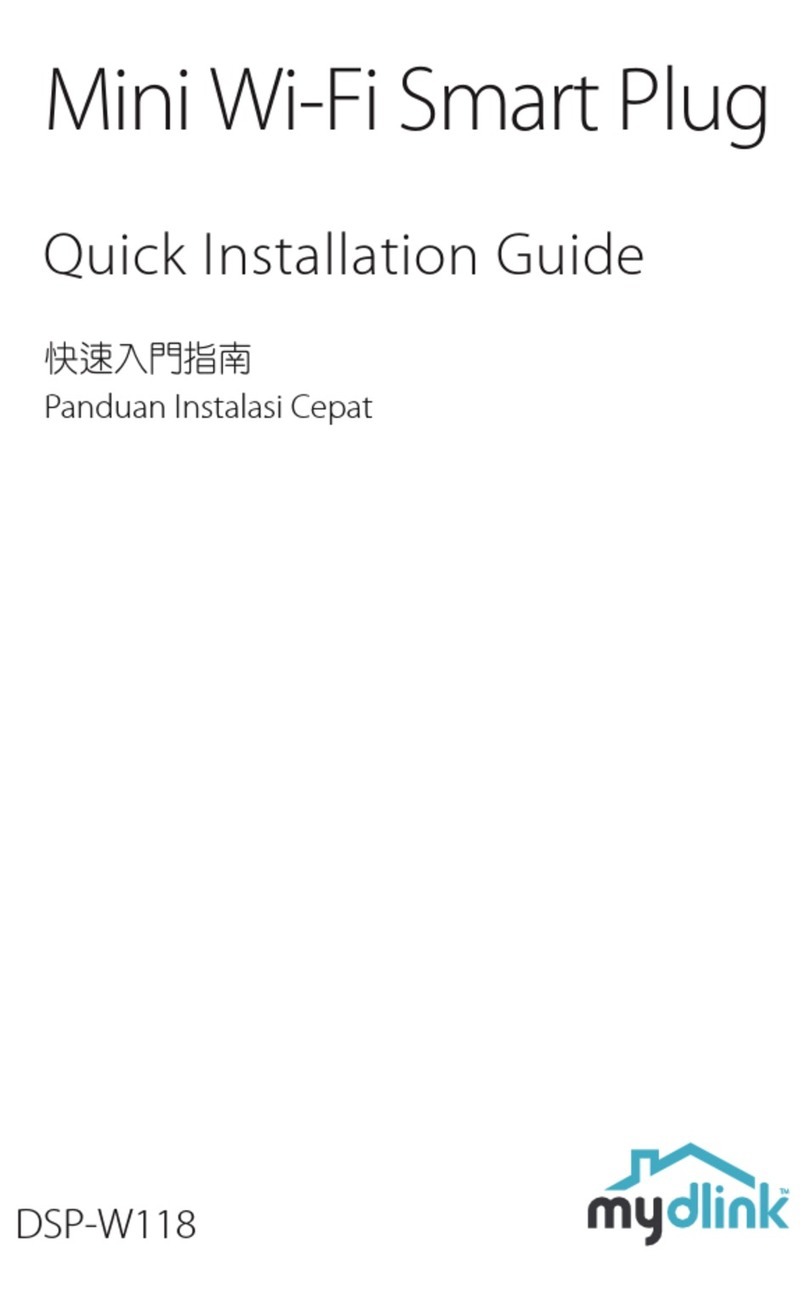MYDLINK DSP-W118 Quick installation guide
