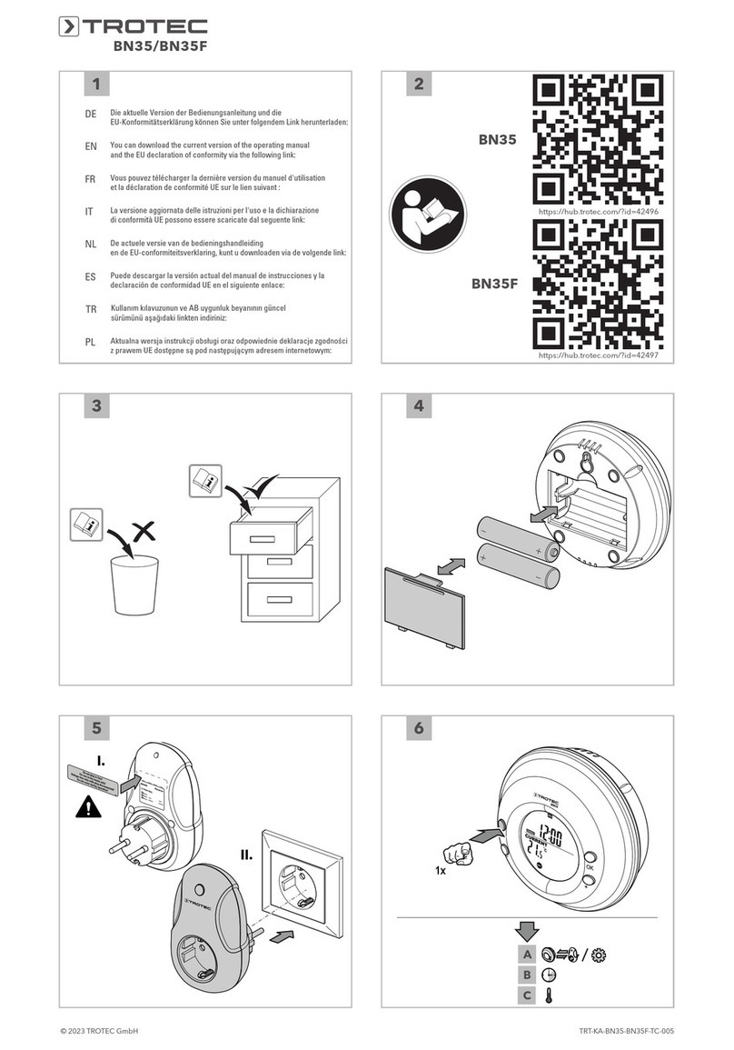 Trotec BN35 User manual Trotec BN35 User manual
