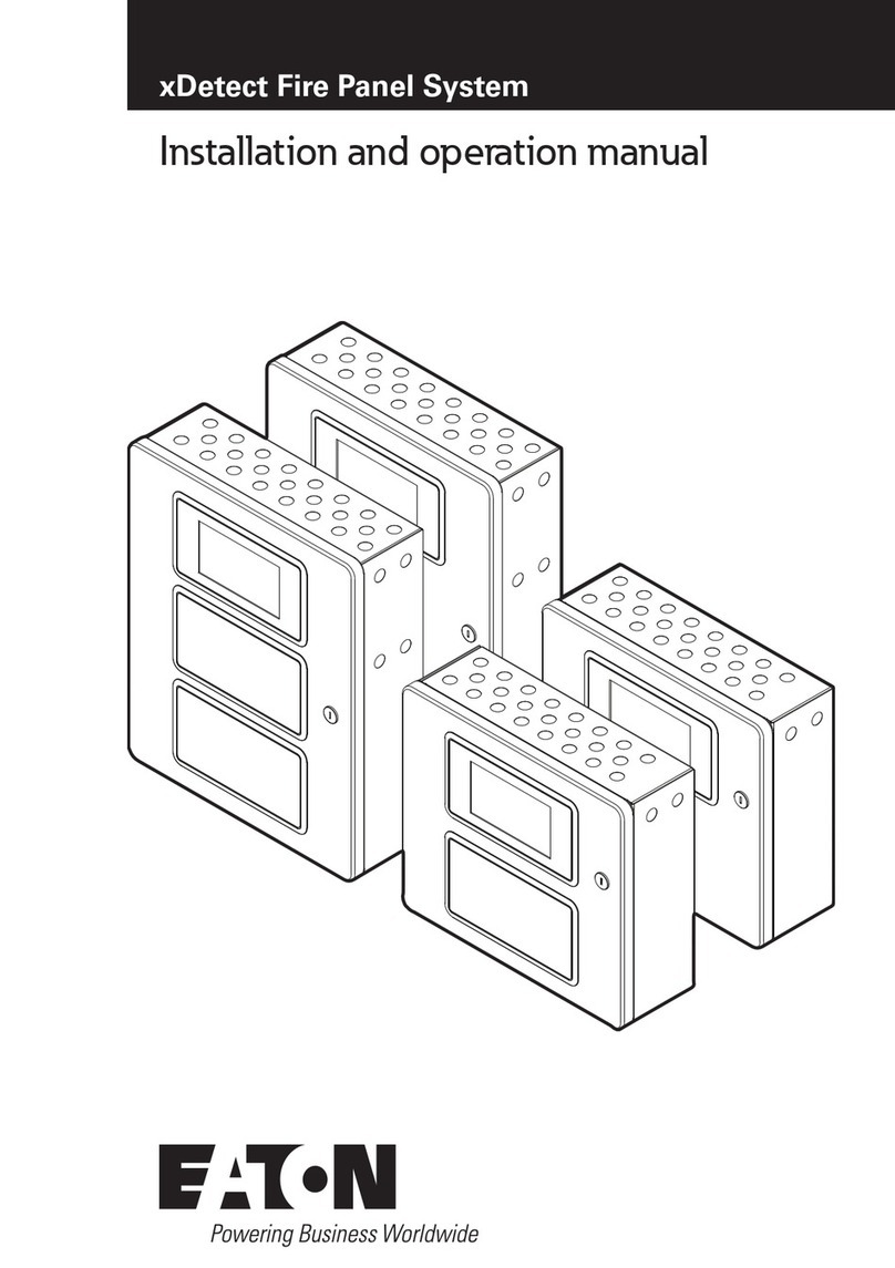 Eaton xDetect Large Panel Installation and operation manual