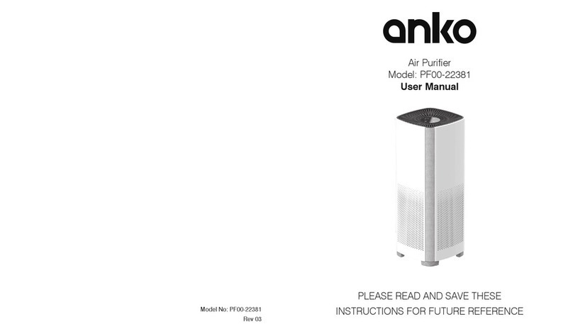 anko PF00-22381 user manual