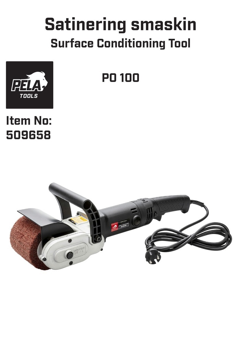 pela tools PO 100 manual