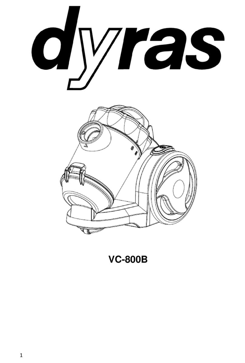 dyras VC-800B user manual
