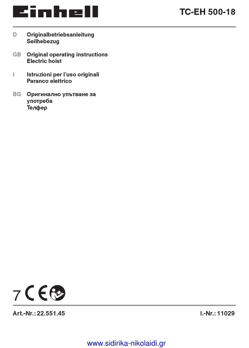 EINHELL TC-EH 500-18 Original operating instructions