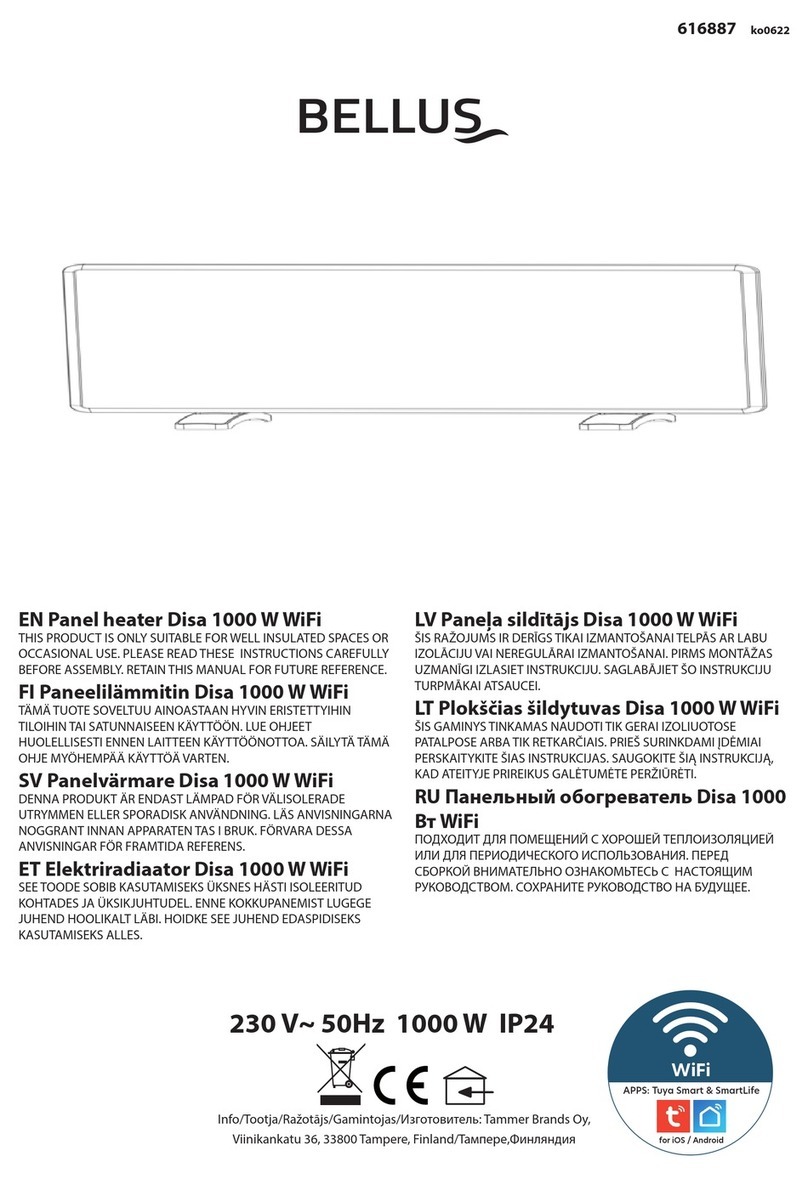 Bellus Disa 1000 W WiFi manual