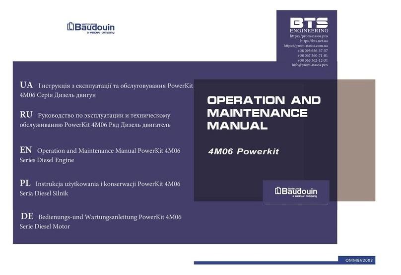 WEICHAI Baudouin 4M06 Powerkit Operation and maintenance manual WEICHAI Baudouin 4M06 Powerkit Operation and maintenance manual