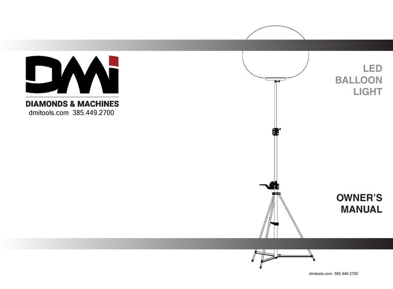 DMI LED BALLOON LIGHT owner's manual