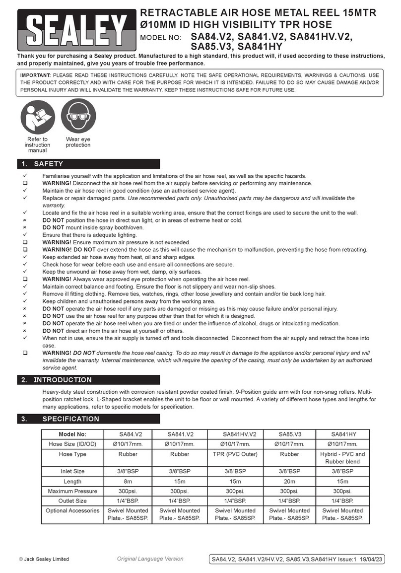 Sealey SA841.V2 User manual