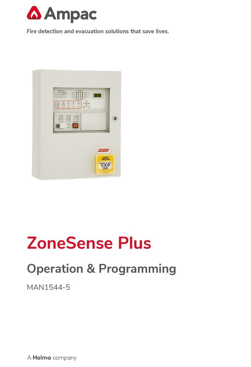 Halma Ampac ZoneSense Plus Manua