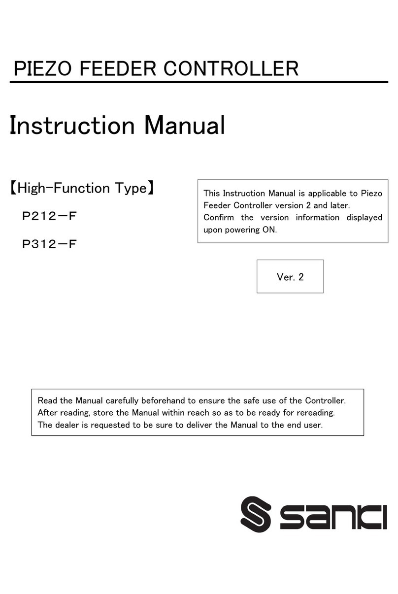 SANKI P212-F instruction manual