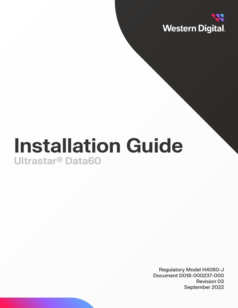 Western Digital Ultrastar Data60 User manual Western Digital Ultrastar Data60 User manual