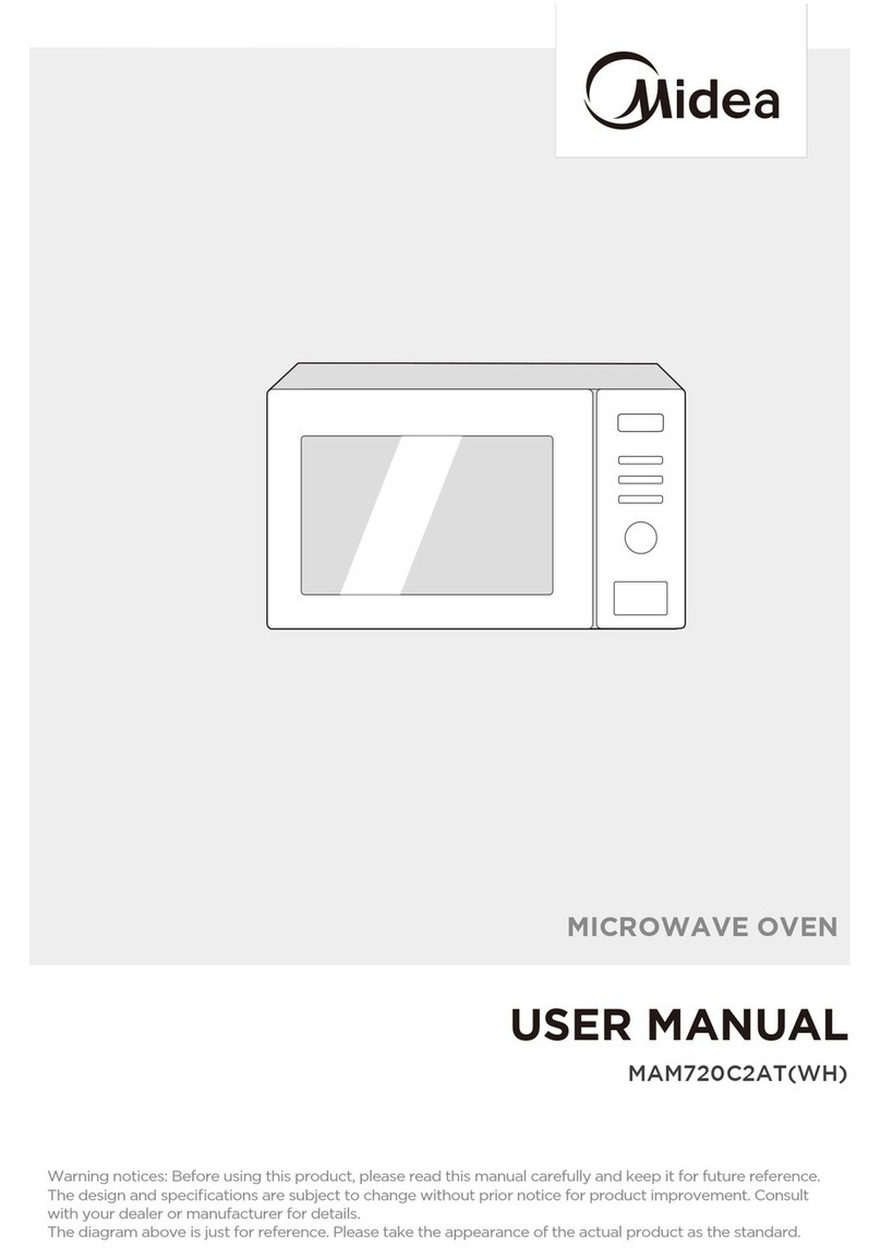 Midea MAM720C2AT(WH) user manual
