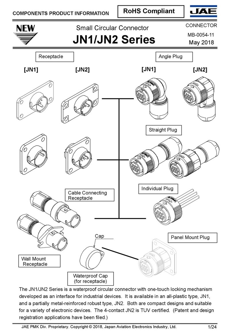 JAE JN1 Series manual
