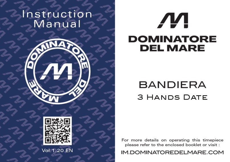 DOMINATORE DEL MARE BANDIERA instruction manual