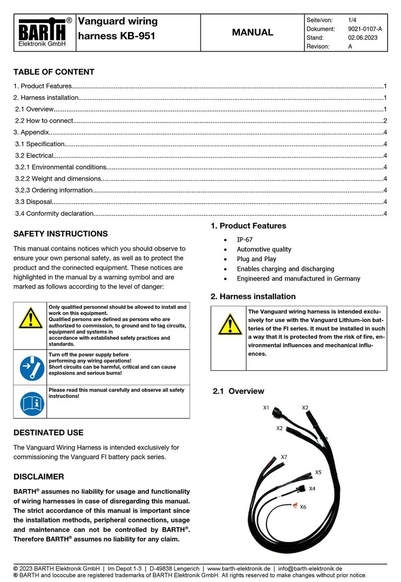 Barth KB-951 manual