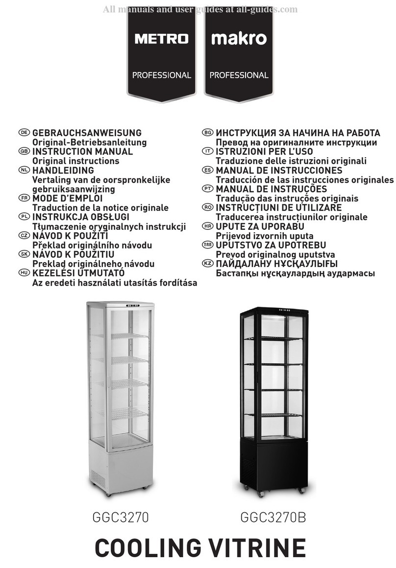 Metro DataVac makro GGC3270 User manual