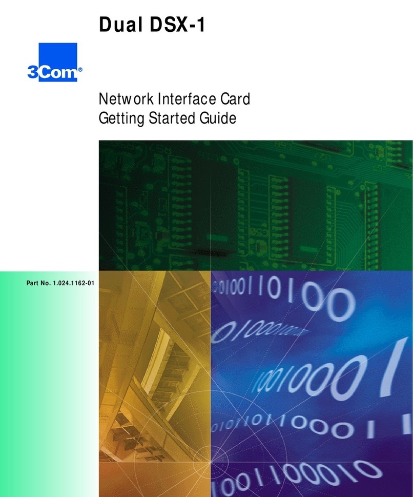 3Com Dual DSX-1 User manual