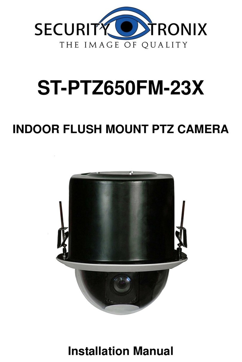 Securitytronix ST-PTZ650FM-23X User manual