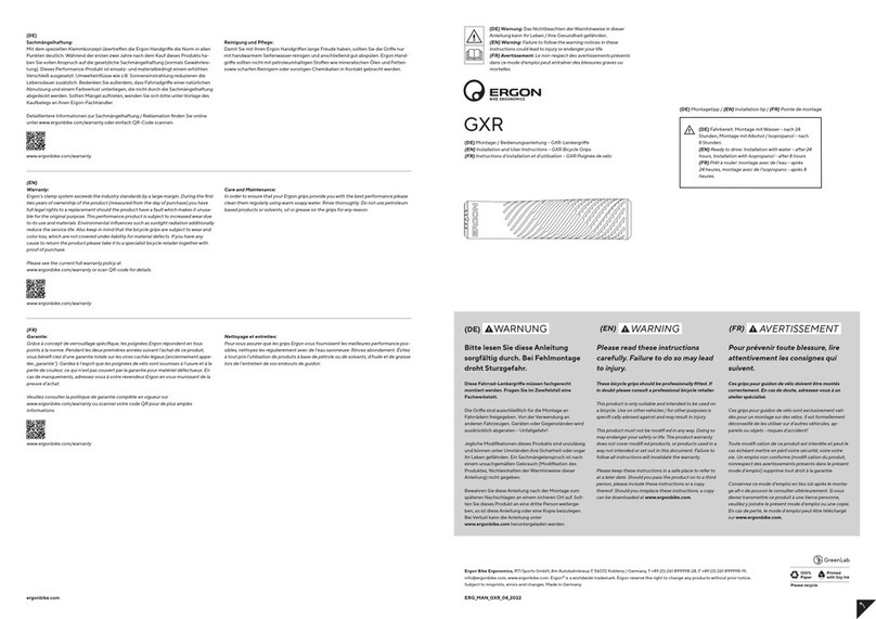 Ergon GXR Guide