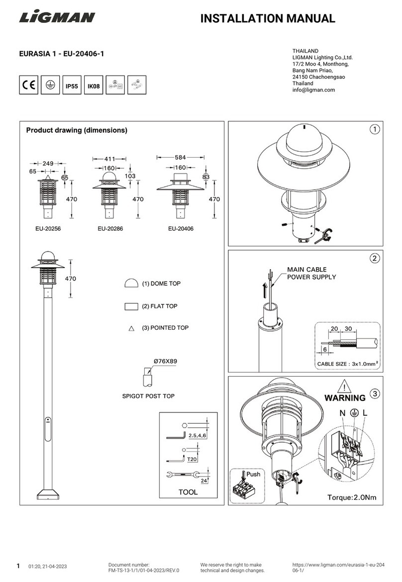 LIGMAN EU-20406-1 User manual