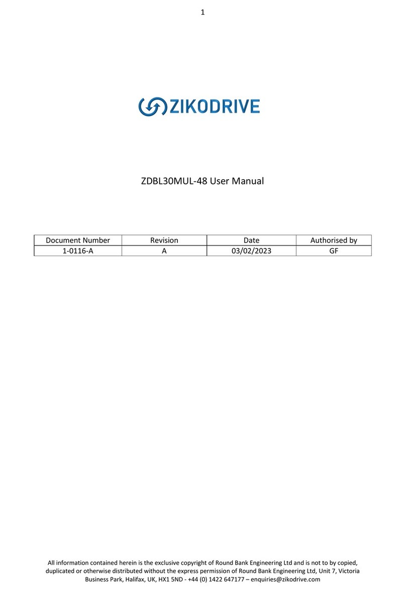 Zikodrive ZDBL30MUL-48 user manual
