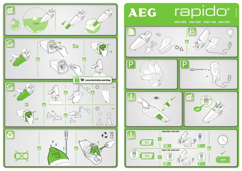 AEG Rapido AG6106R User manual