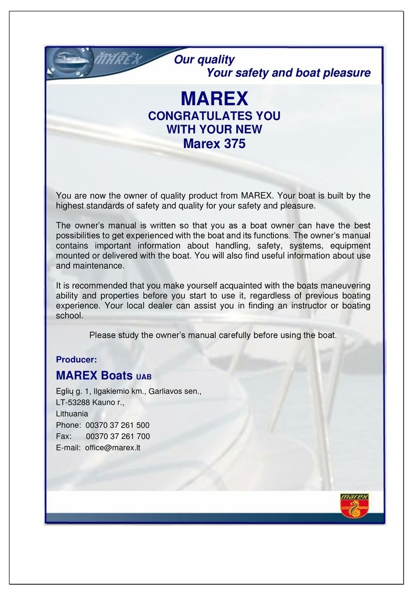 MAREX 375 manual