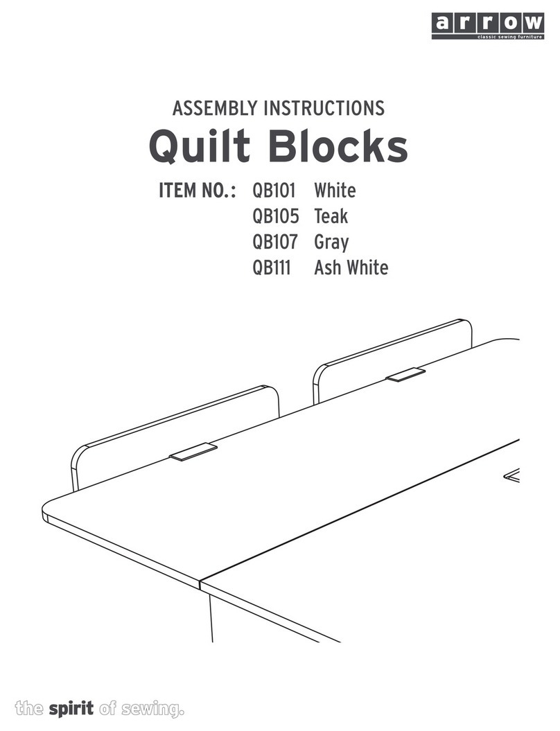 Arrow QB101 Assembly instructions Arrow QB101 Assembly instructions