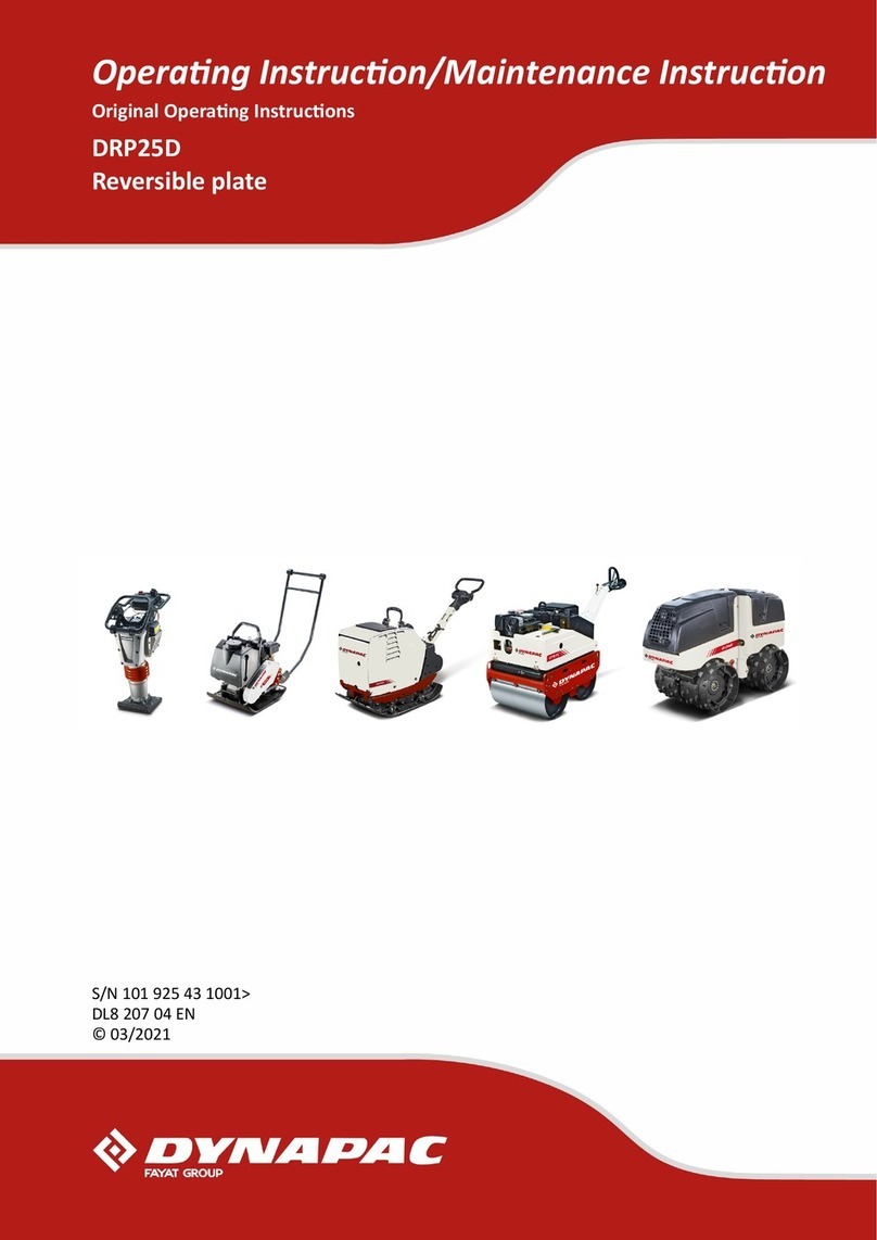 Fayat Group DYNAPAC DRP25D Original operating instructions