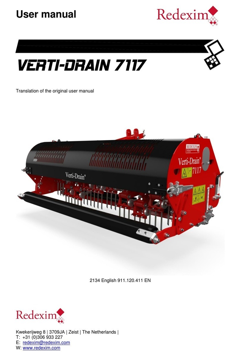 Redexim 7117 user manual