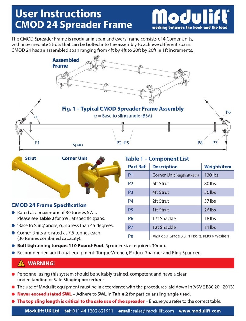 Modulift CMOD 24 User instructions