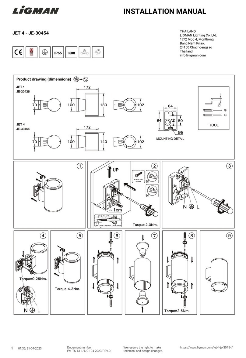 LIGMAN JET 4 User manual