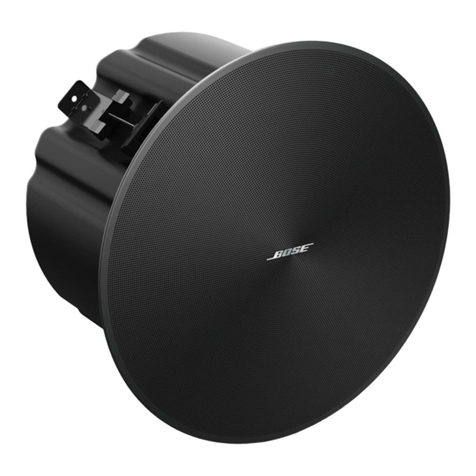 Bose Professional DesignMax DM8C-SUB installation guide