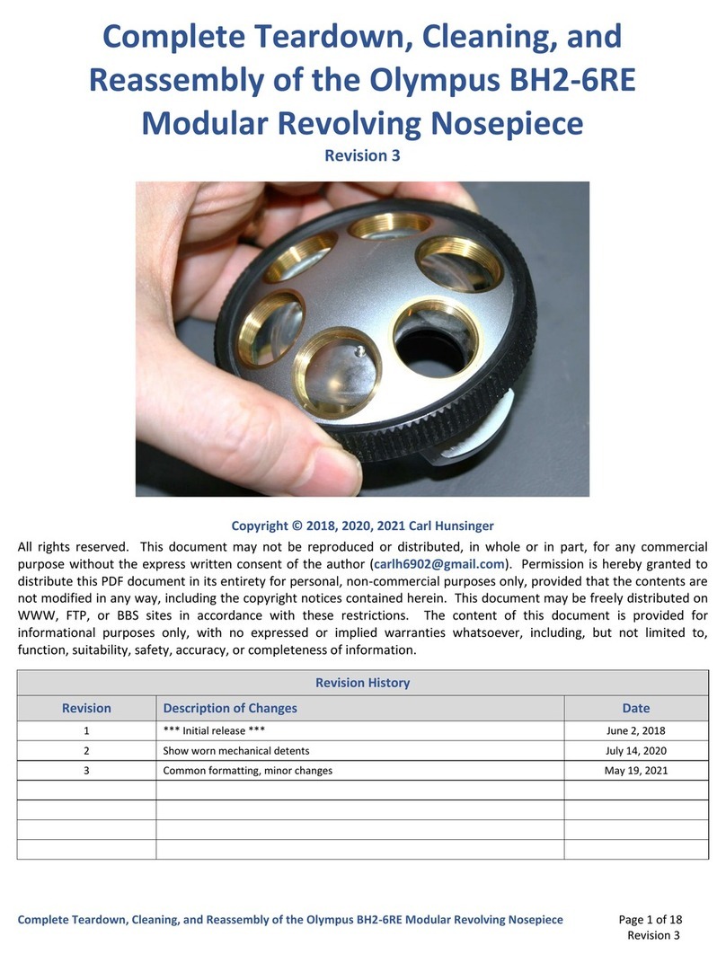 Olympus BH2-6RE User manual