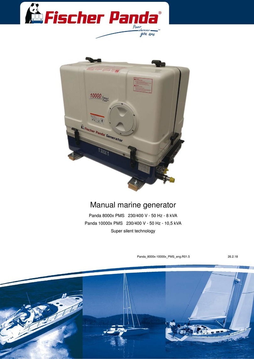 Fischer Panda Panda 8000x PMS manual