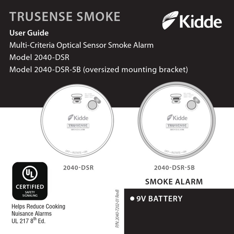 Kidde TRUSENSE SMOKE User manual