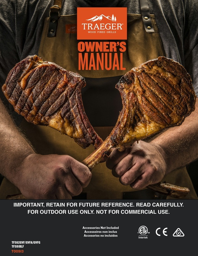 Traeger TFS62GVF User manual