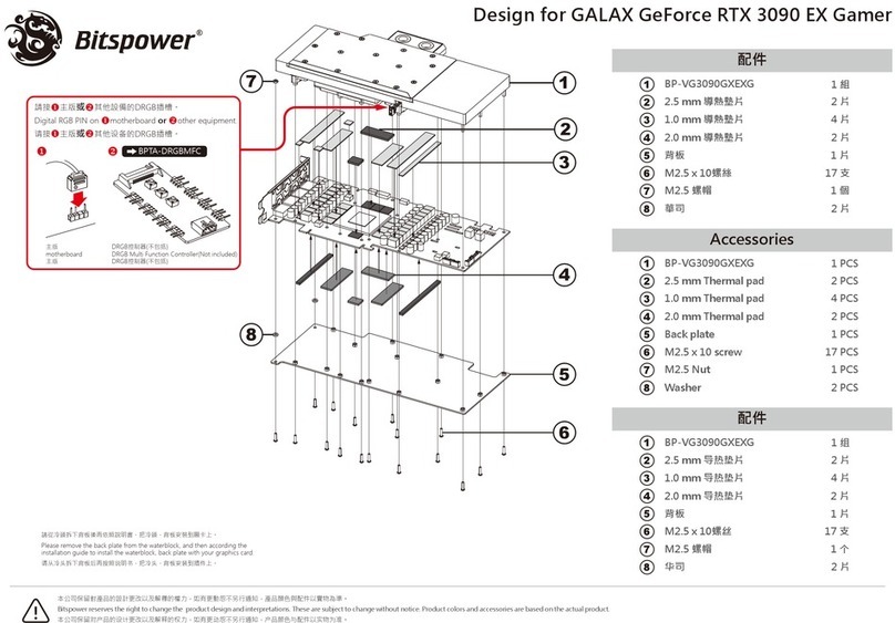 Bitspower BP-VG3090GXEXG manual