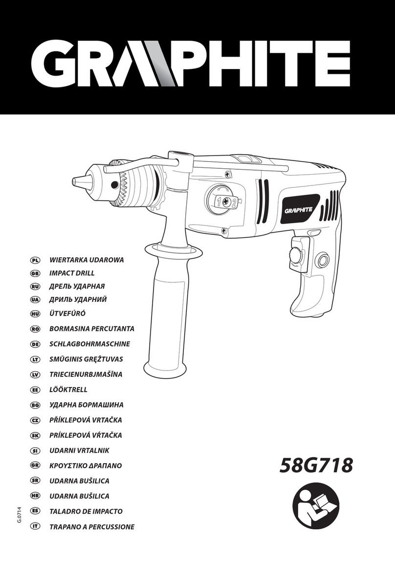 Graphite 58G718 User manual