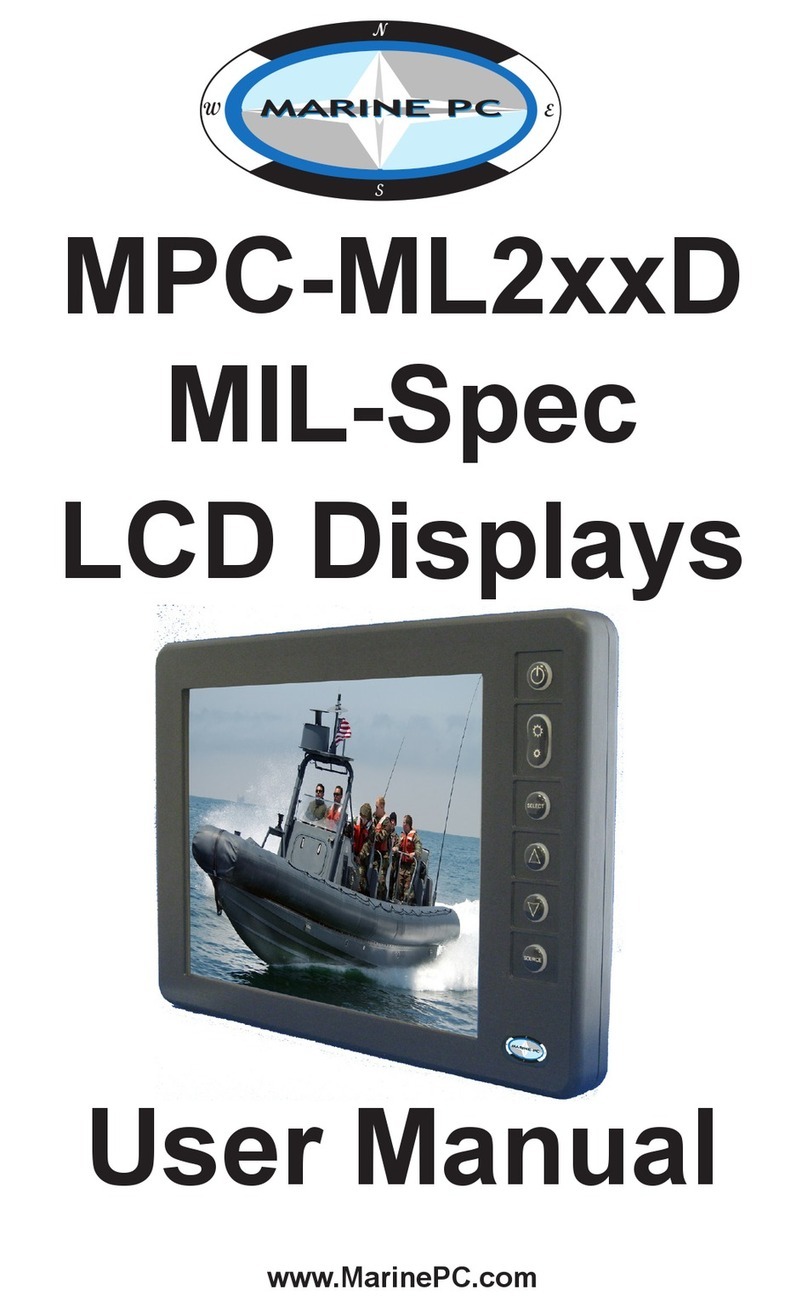 Marine PC MIL-Spec MPC-ML2 D Series User manual